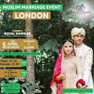 Muslim Marriage Events London - 2 Age Groups in London on 5 Apr