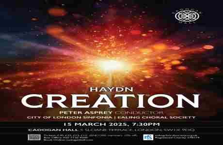 Joseph Haydn: The Creation | City of London Sinfonia and Ealing Choral Society in London on 15 Mar