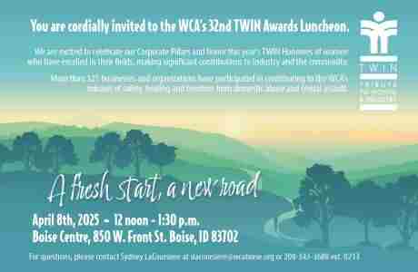 Tribute to Women and Industry (TWIN) Awards in Boise on 8 Apr