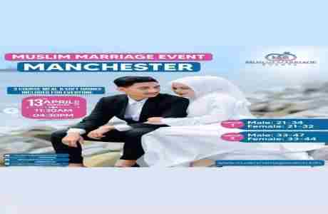 Muslim Marriage Events Manchester - 2 Age Groups in Manchester on 13 Apr