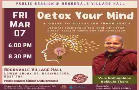 Detox Your Mind in Basingstoke on 7 Mar