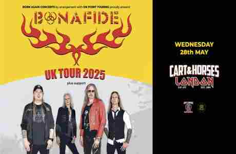 BONAFIDE at Cart and Horses - London in London on 28 May