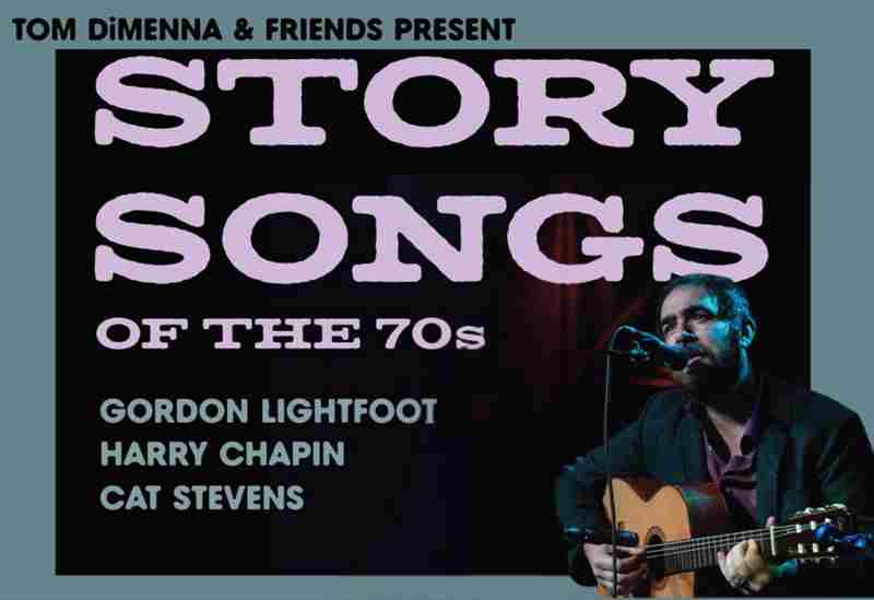 Story Songs of the 70's with Tom DiMenna in Cambridge on 8 Mar