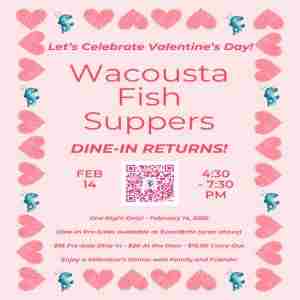 Valentines Day served dinner in Grand Ledge on 14 February 2025