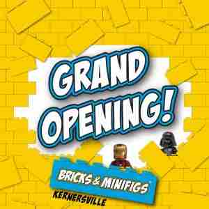 Bricks and Minifigs Kernersville - Grand Opening in North Carolina on 1 Mar