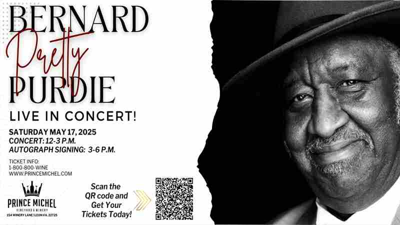 The Legendary Bernard "Pretty" Purdie Live at Prince Michel Winery! in Leon on 17 May