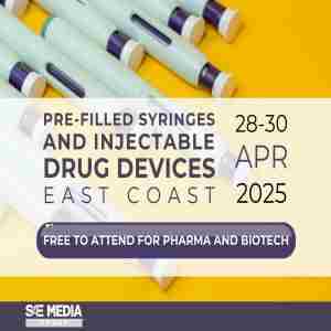 Pre-Filled Syringes and Injectable Drug Devices East Coast in Boston on 28 Apr