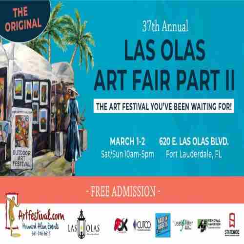 37th Annual Las Olas Art Fair Part II in Florida on 1 Mar