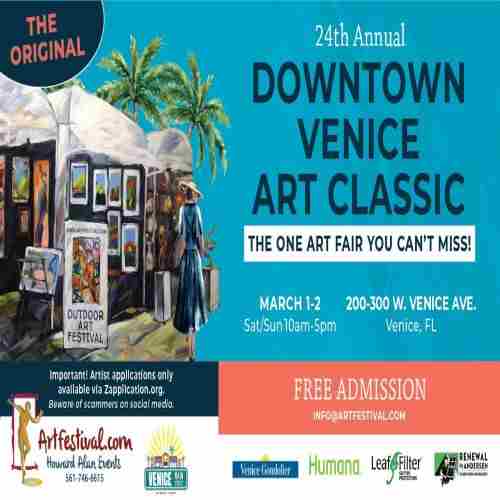 24th Annual Downtown Venice Art Classic in Venice on 1 Mar