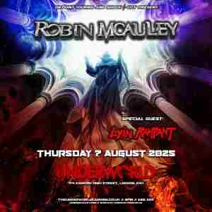 ROBIN MCAULEY at The Underworld - London in London on 7 Aug