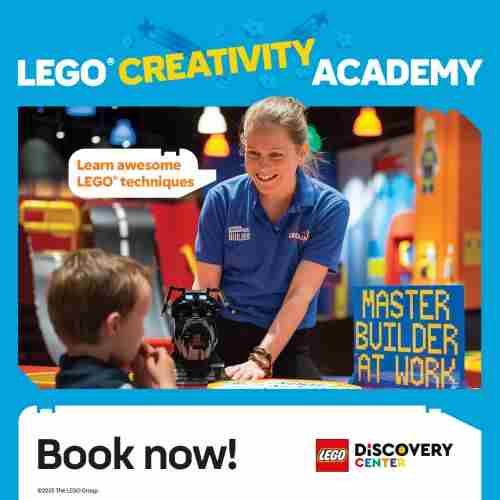 Creativity Academy Event at LEGO Discovery Center Washington, D.C. from Jan 30 – March 2! in Springfield on 12 Feb