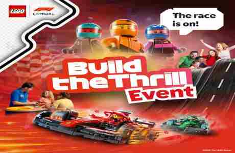 LEGO® F1® - themed 'Build the Thrill Event' at LEGOLAND Discovery Center Philadelphia in Plymouth Meeting on 6 Mar