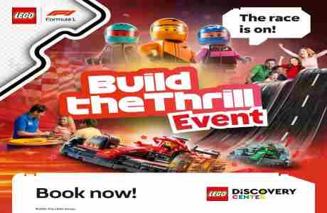 LEGO® F1® - themed 'Build the Thrill Event' in Springfield on 6 Mar