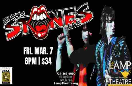 Classic Stones Live! featuring The Glimmer Twins in Irwin on 7 Mar