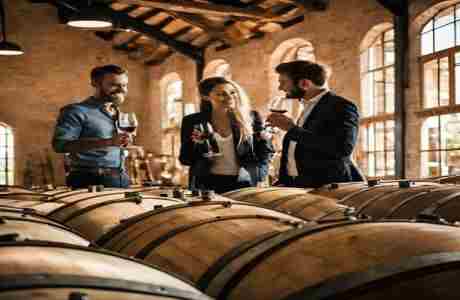 The story of wine part 1. Barrel tasting series by Rancho Maria in Geyserville on 3 May