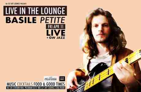 Basile Petite Live In The Lounge + GW Jazz in London on 11 Apr