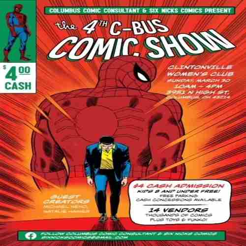 C-Bus Comic Book Show in Columbus on 30 Mar