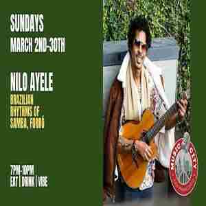 Nilo Ayele– Live at Music City SF | Free Entry! in San Francisco on 16 Mar