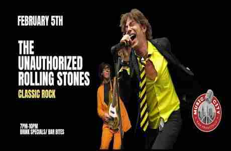 The Unauthorized Rolling Stones - Live at Music City SF | Free Entry! On 26 March 2025 in California on 26 Mar