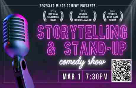 Storytelling + Stand-Up Comedy Show in Garden City on 1 Mar