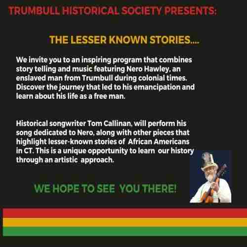 The Lesser Known Stories in Trumbull on 23 Feb