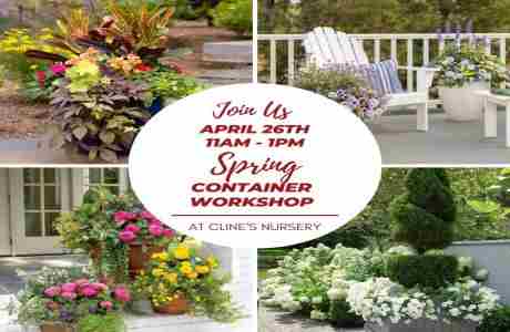 SPRING CONTAINER WORKSHOP in Shelby on 26 Apr