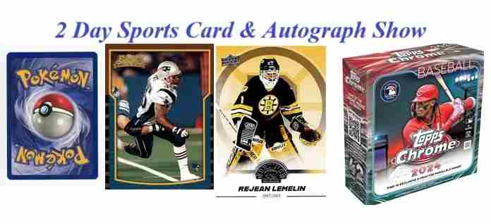 2 Day Sports Card and Autogaph Show in North Attleborough on 8 Mar