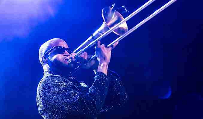 Trombone Shorty and Orleans Avenue with support from Tank and the Bangas in Austin on 20 Mar