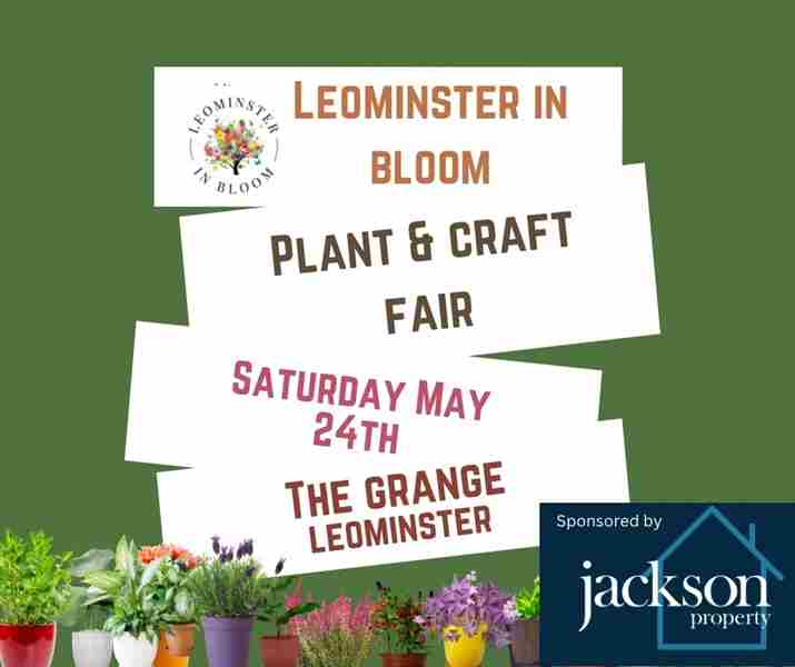 Spring Plant and Craft Fair in Leominster on 24 May