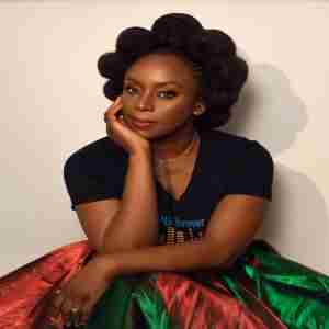 Chimamanda Ngozi Adichie with Key Jo Lee in San Jose on 8 Mar