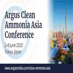 Argus Clean Ammonia Asia Conference 2025 in Tokyo on 2 Jun