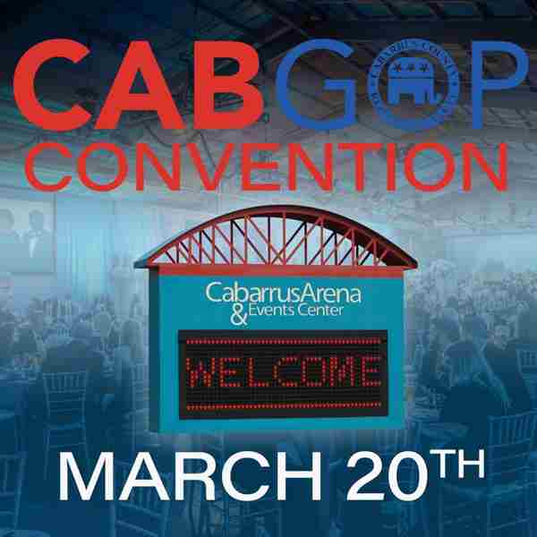 Cabarrus County Republican Convention in Concord on 20 Mar