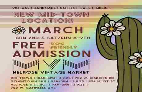 Melrose Vintage Market Back-To-Back Weekend in Arizona on 8 Mar