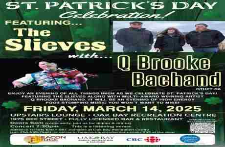 St. Patrick's Day Celebration with The Slieves and Q. Brooke Bachand in Victoria on 14 Mar