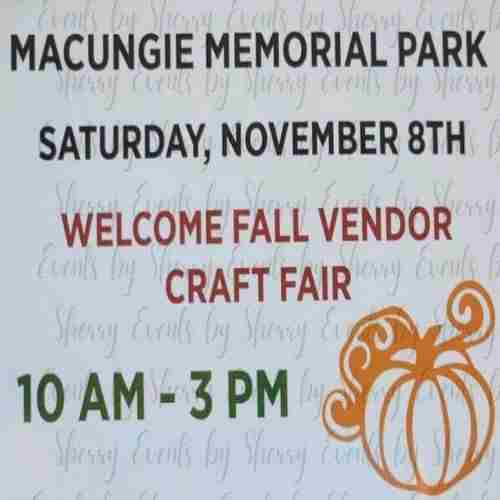 Welcome Fall Vendor Craft Fair in Macungie on 08 November 2025