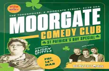 Moorgate Comedy Club: A St Patrick's Day Special in London on 14 March 2025