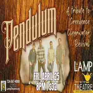 Pendulum: A Tribute to Creedence Clearwater Revival in Irwin on 25 Apr