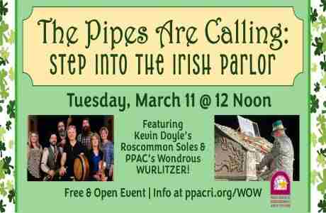 The Pipes are Calling: Step Into the Irish Parlor in Providence on 11 Mar