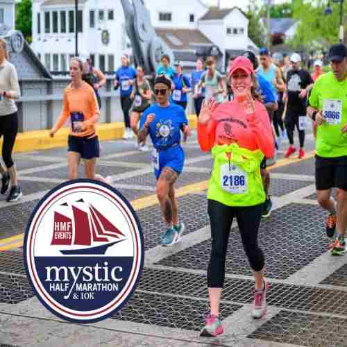 Mystic Half Marathon and 10K race on Sunday, May 18, at the beautiful CT shoreline in Mystic on 18 May