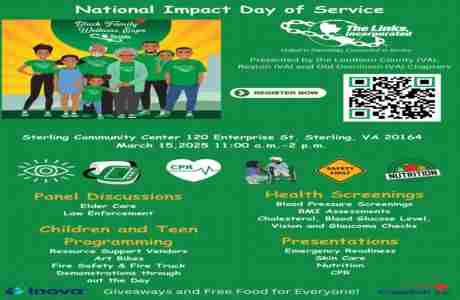 National Day of Impact Health Expo in Sterling on 15 March 2025