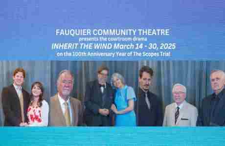 Fauquier Community Theatre presents the classic courtroom drama "Inherit The Wind" March 14 - 30 in Warrenton on 16 Mar