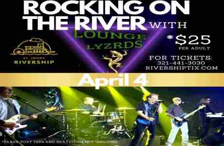 Rocking on the River with The Lounge Lyzrds Aboard the Barbara Lee on April 4th in Sanford FL in Sanford on 4 Apr