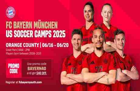 BAYERN MUNICH SOCCER CAMP ORANGE COUNTY in California on 16 June 2025