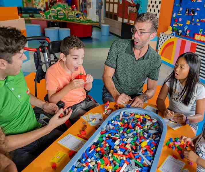 Sensory Friendly Mornings at LEGO Discovery Center Washington, D.C. in Springfield on Wednesday, December 4, 2024